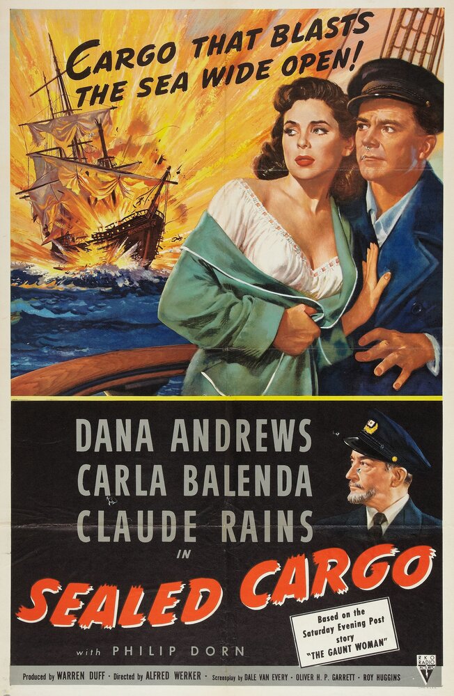 Запечатанный груз (1951) постер