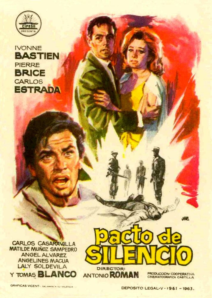 Обет молчания (1963) постер