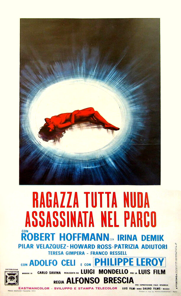 Голая девушка убита в парке (1972) постер