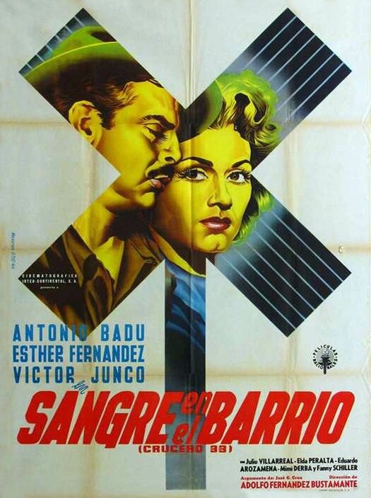 Sangre en el barrio (1952) постер