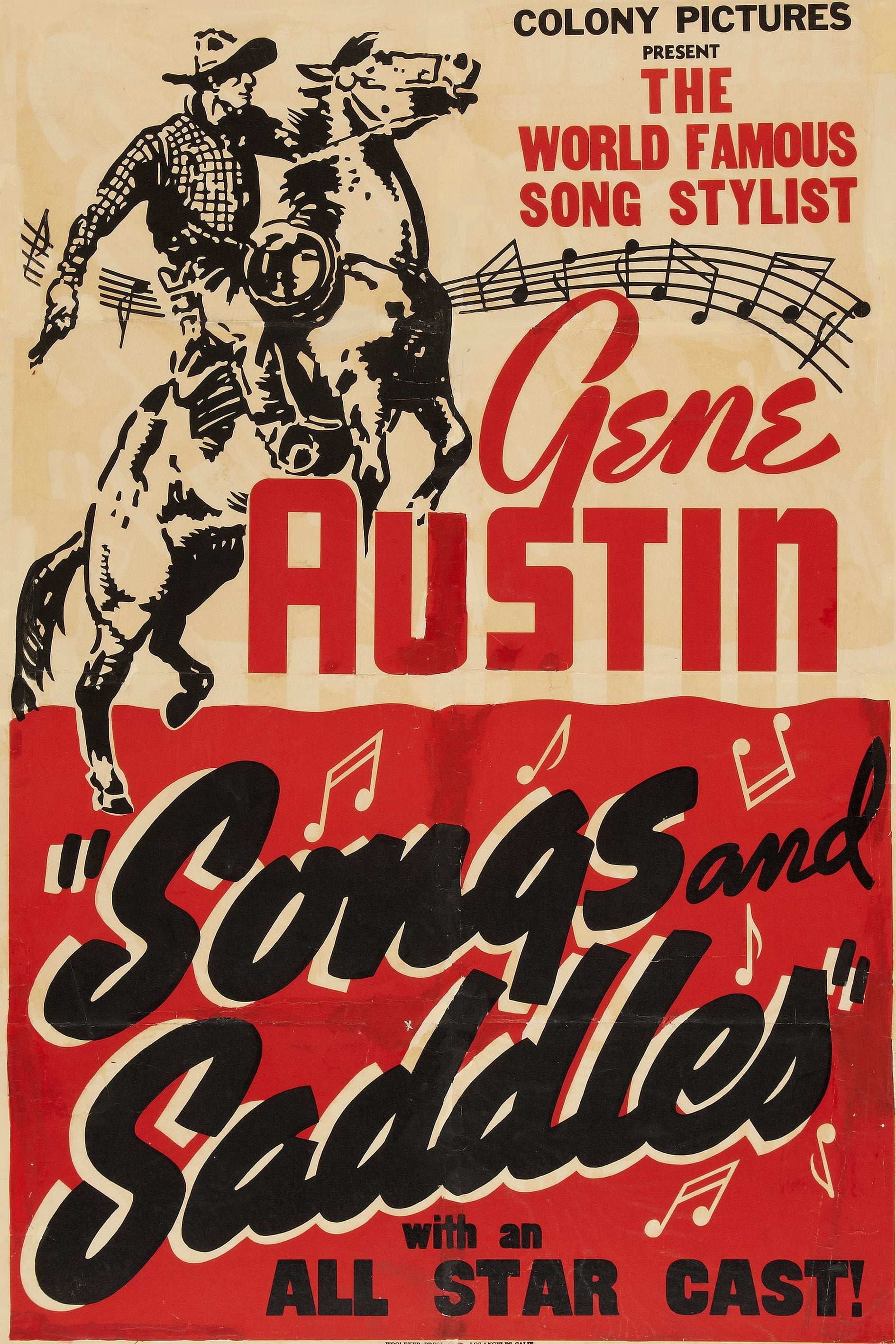 Songs and Saddles (1938) постер