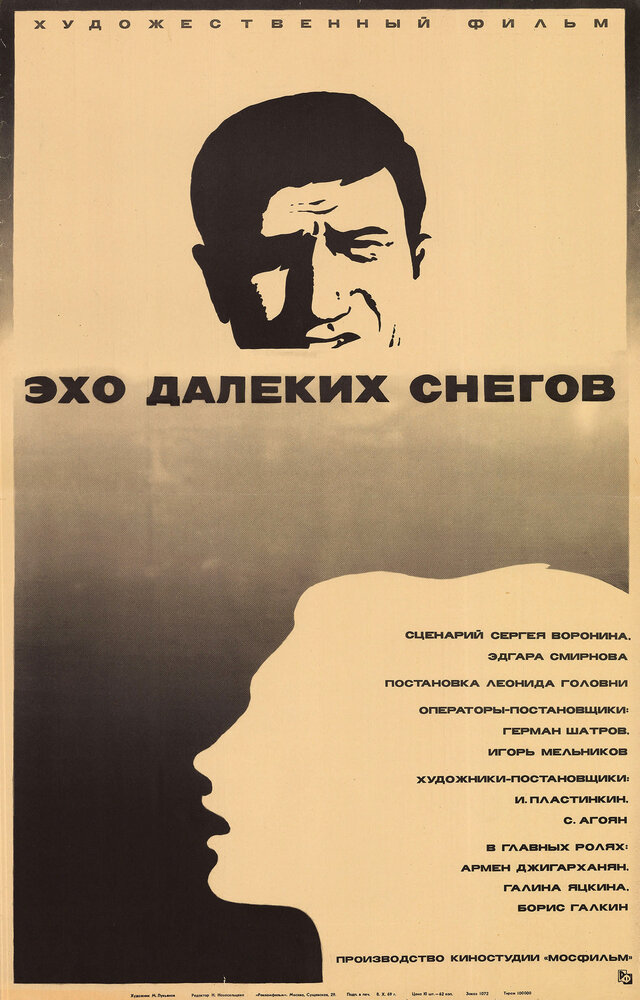 Эхо далеких снегов (1969) постер