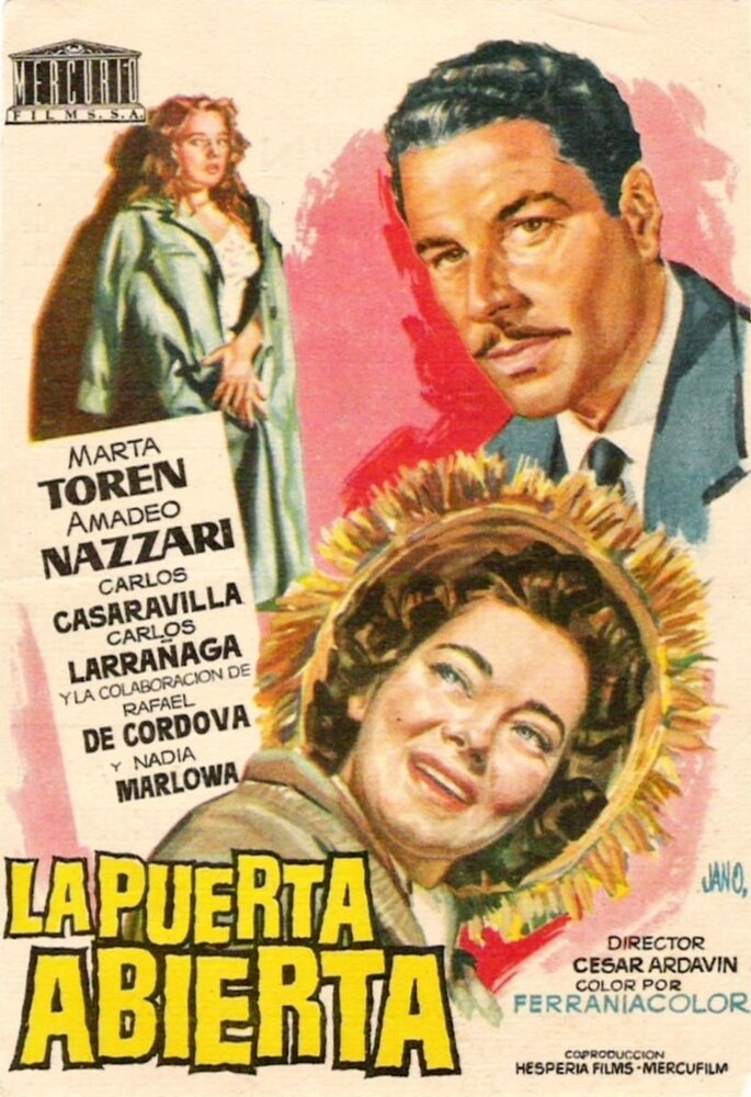 Открытая дверь (1957) постер