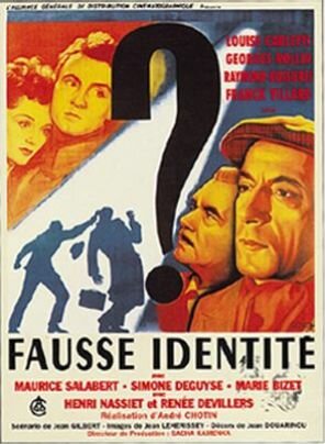Ложная личность (1946) постер