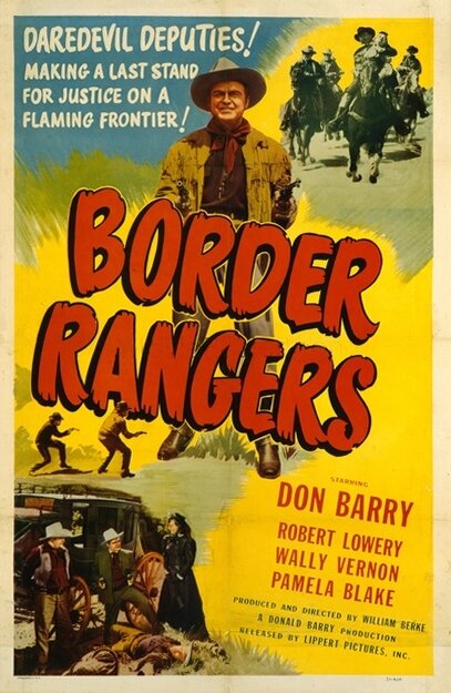 Border Rangers (1950) постер