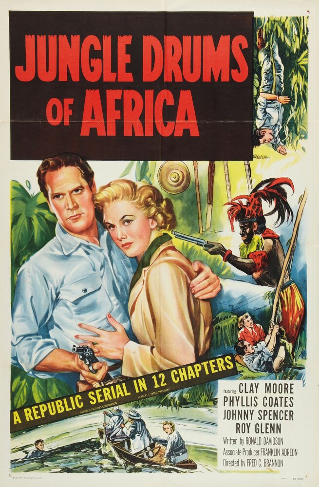 Jungle Drums of Africa (1953) постер