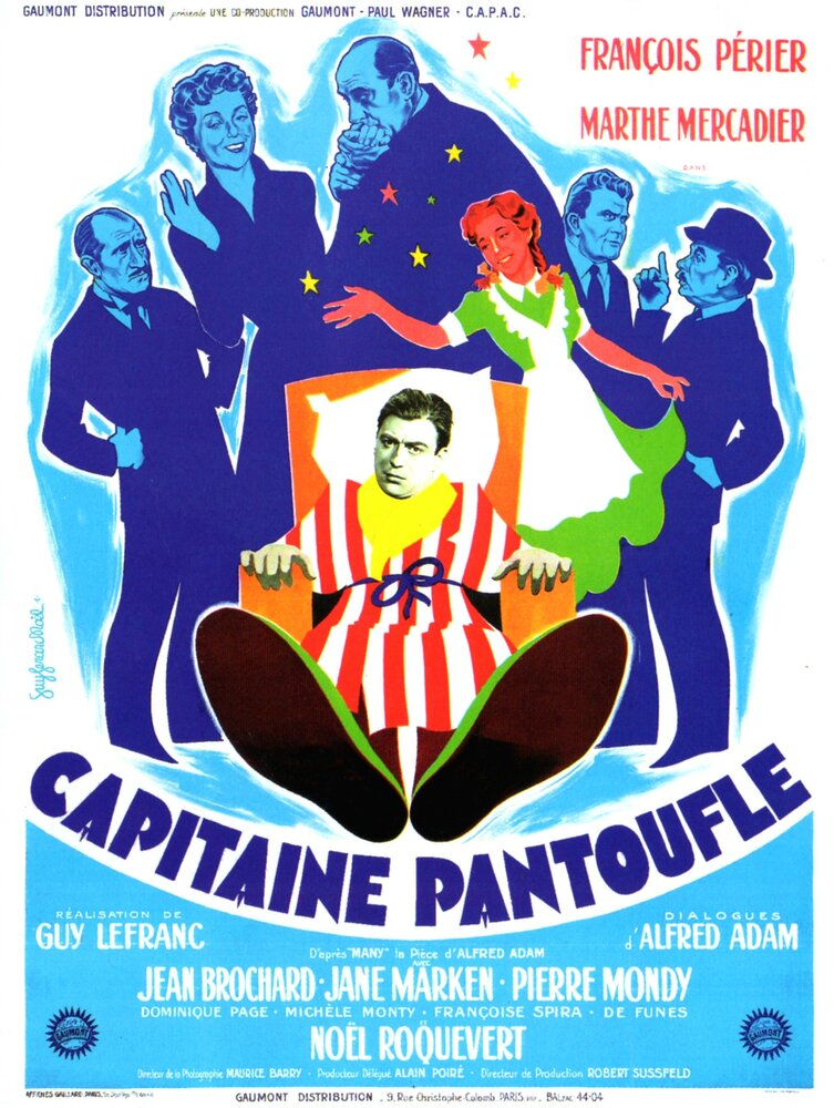 Капитан Болван (1953) постер