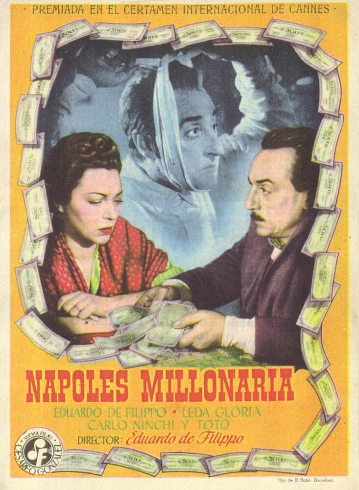 Неаполь, город миллионеров (1950) постер