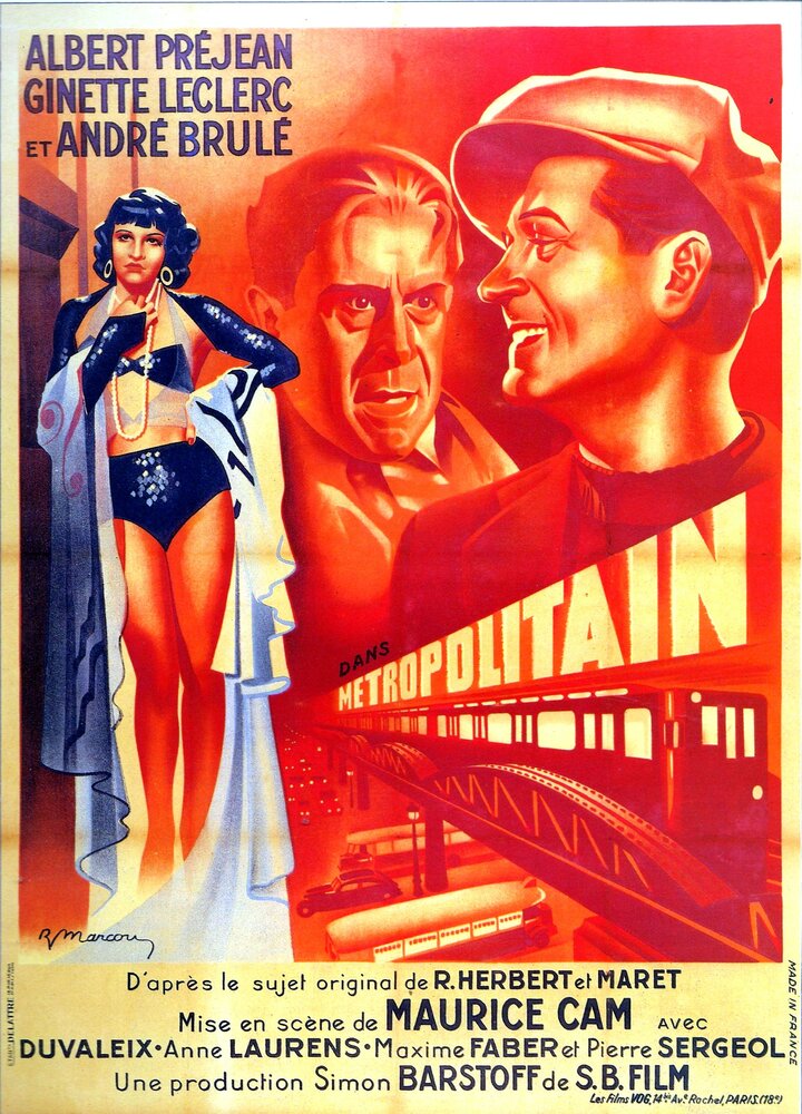 Métropolitain (1938) постер