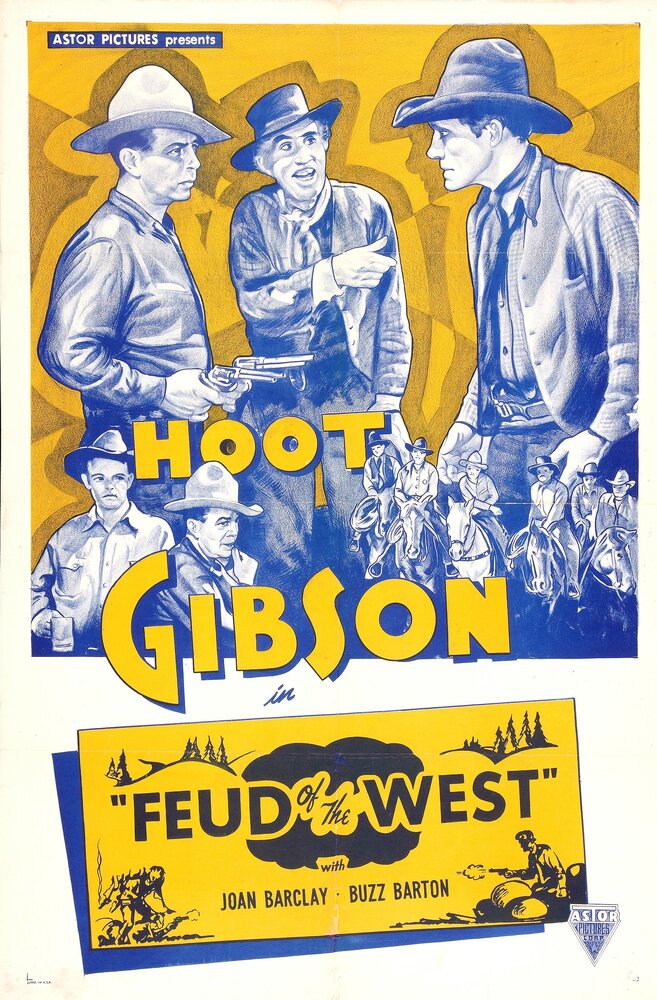 Feud of the West (1936) постер