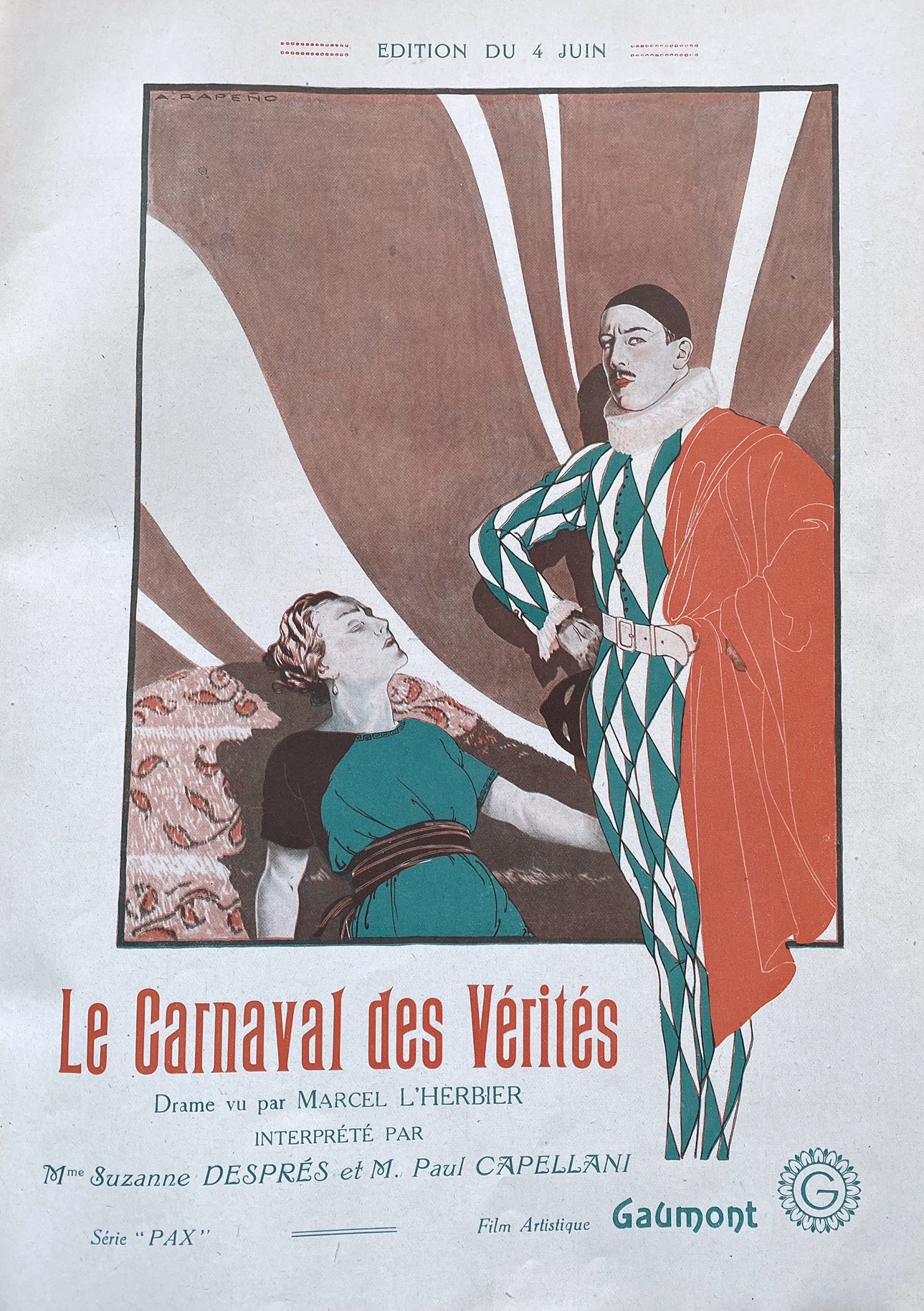 Карнавал истин (1920) постер