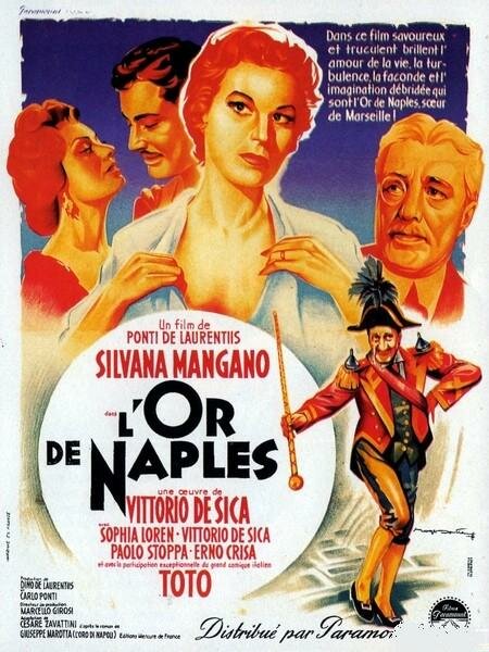 Золото Неаполя (1954) постер