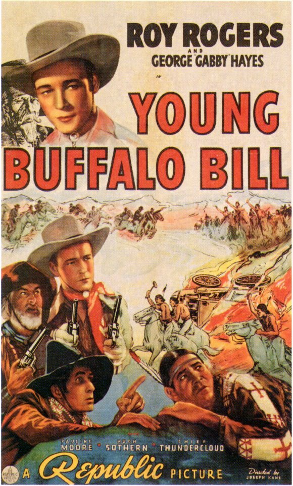 Молодой Буффало Билл (1940) постер