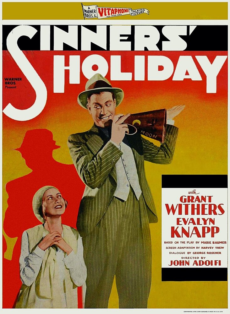Праздник грешника (1930) постер