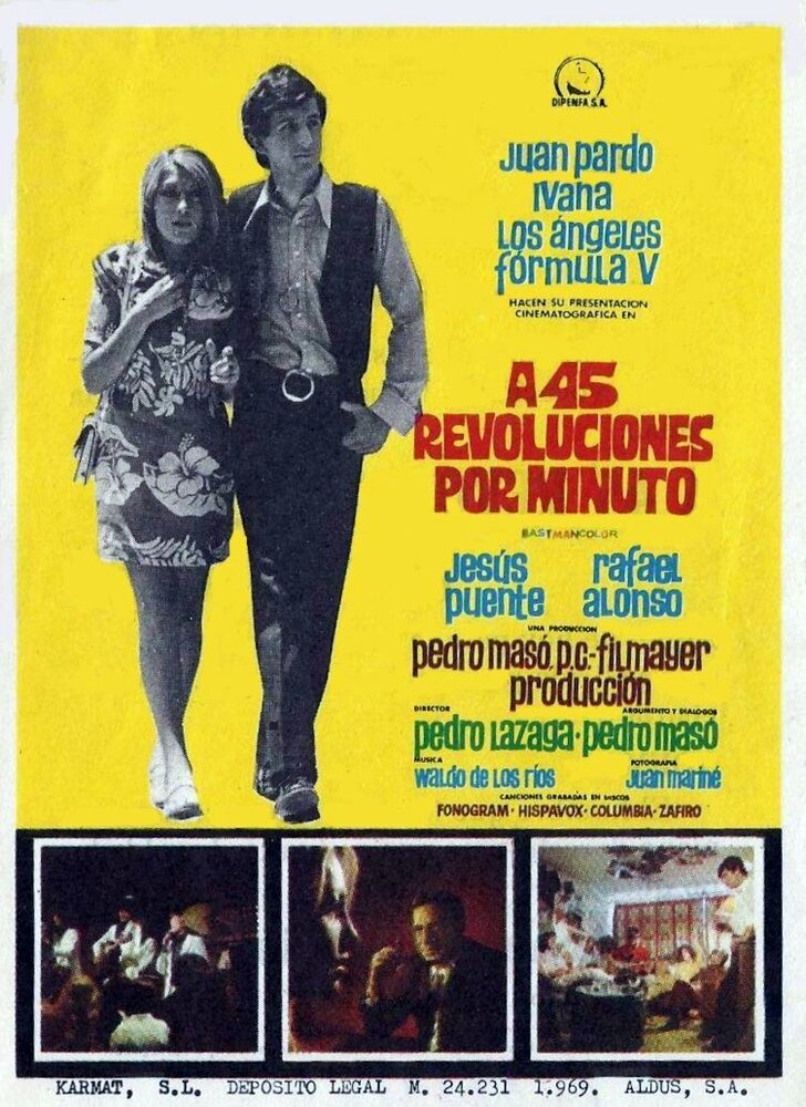 A 45 revoluciones por minuto (1969) постер