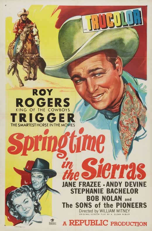 Springtime in the Sierras (1947) постер