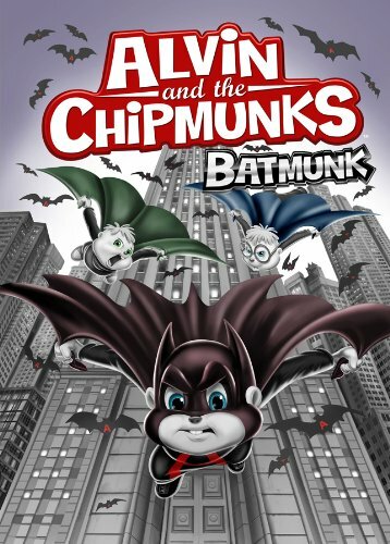 Alvin and the Chipmunks Batmunk (2012) постер