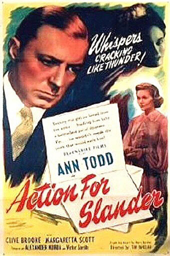 Action for Slander (1937) постер