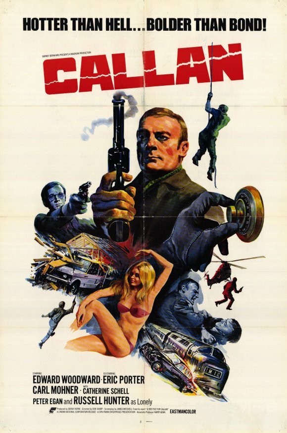 Callan (1974) постер