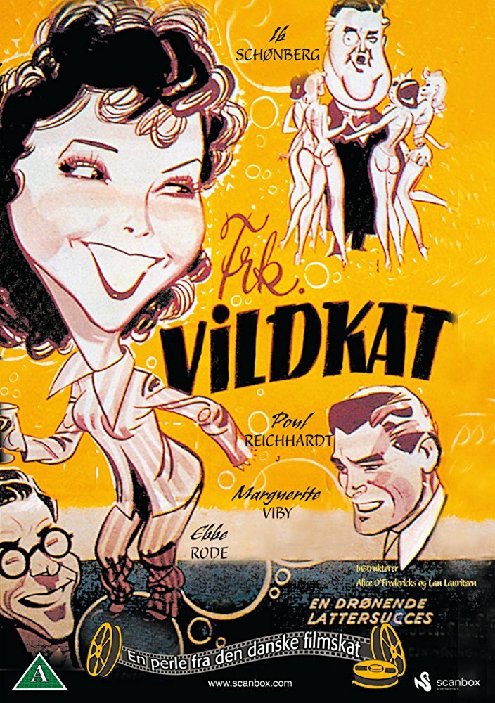 Frk. Vildkat (1942) постер