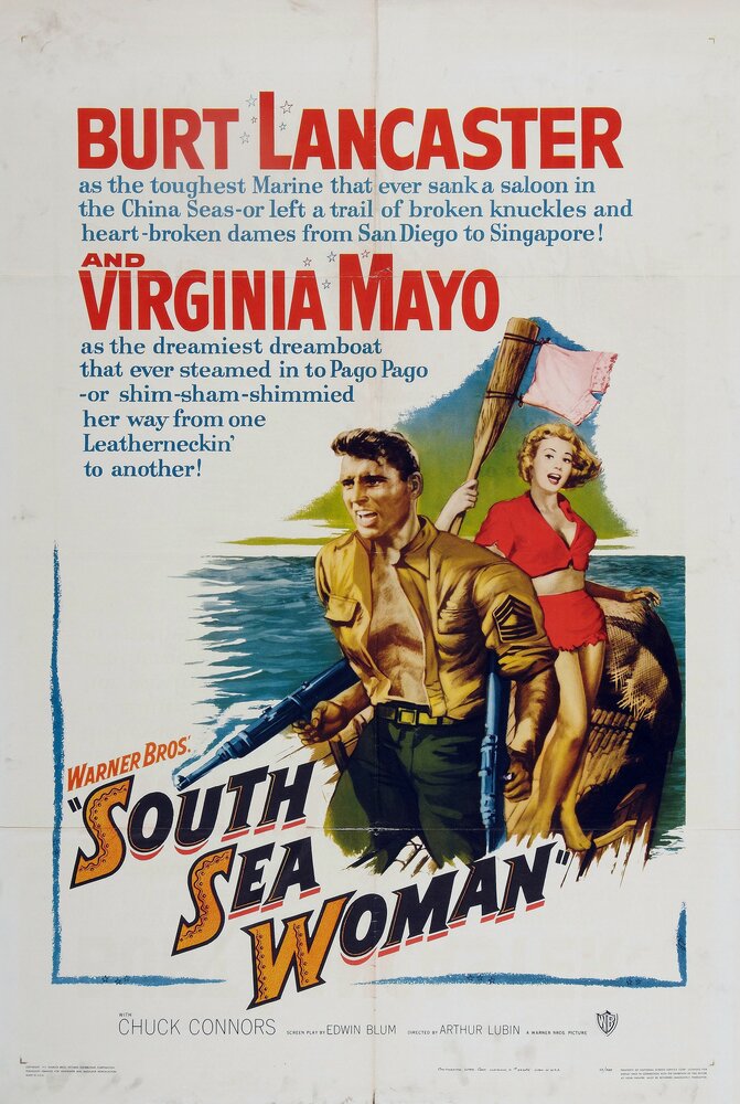 Женщина южных морей (1953) постер