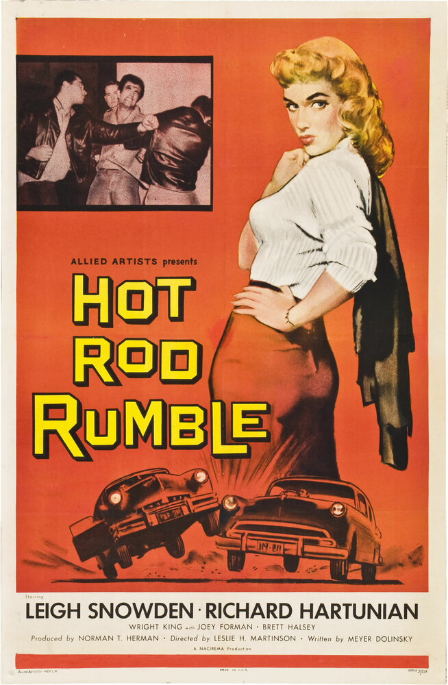 Hot Rod Rumble (1957) постер