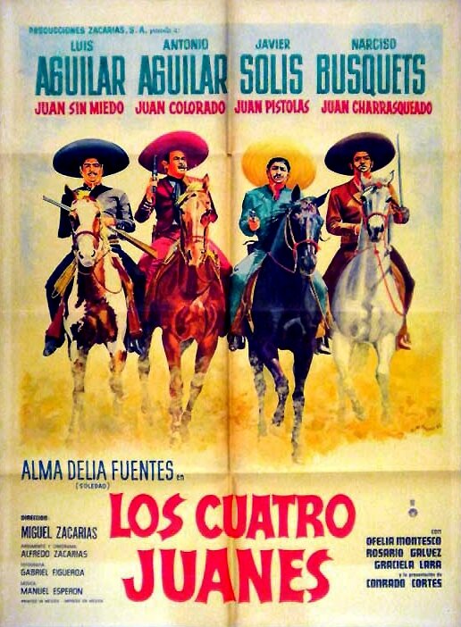 Los cuatro Juanes (1966) постер