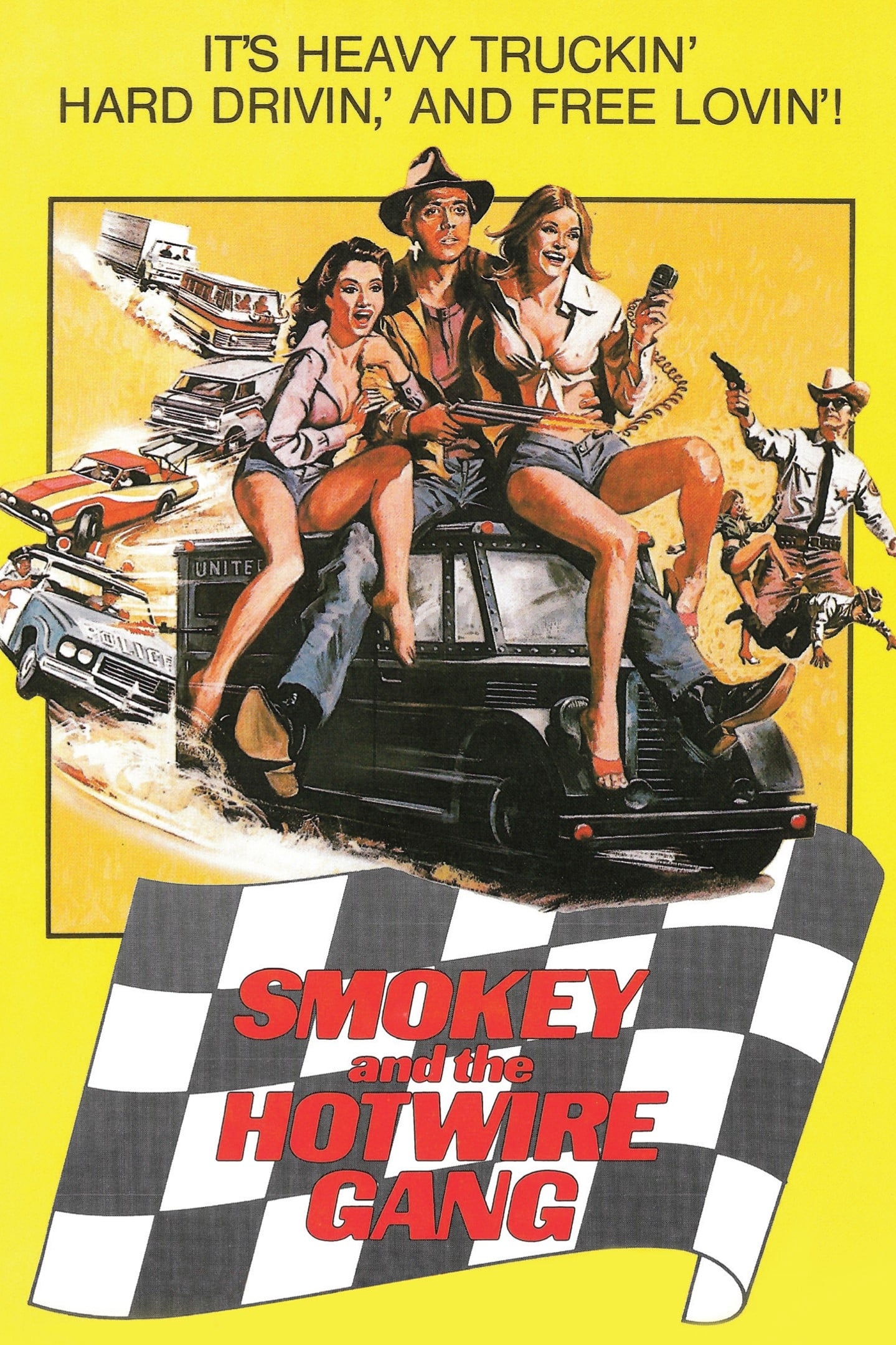 Смоки и банда Хотвайр (1979) постер