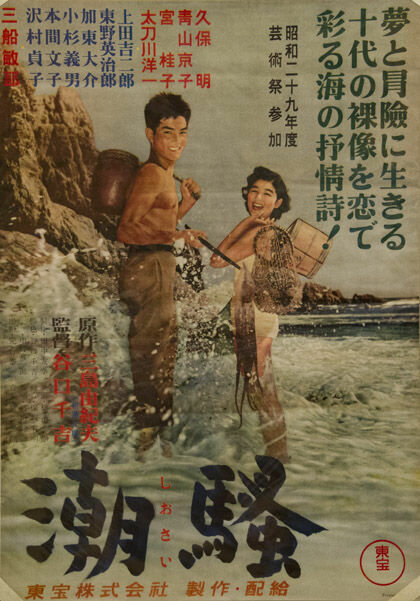 Шум прибоя (1954) постер