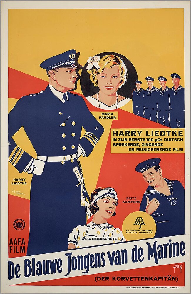 Капитан корвета (1930) постер