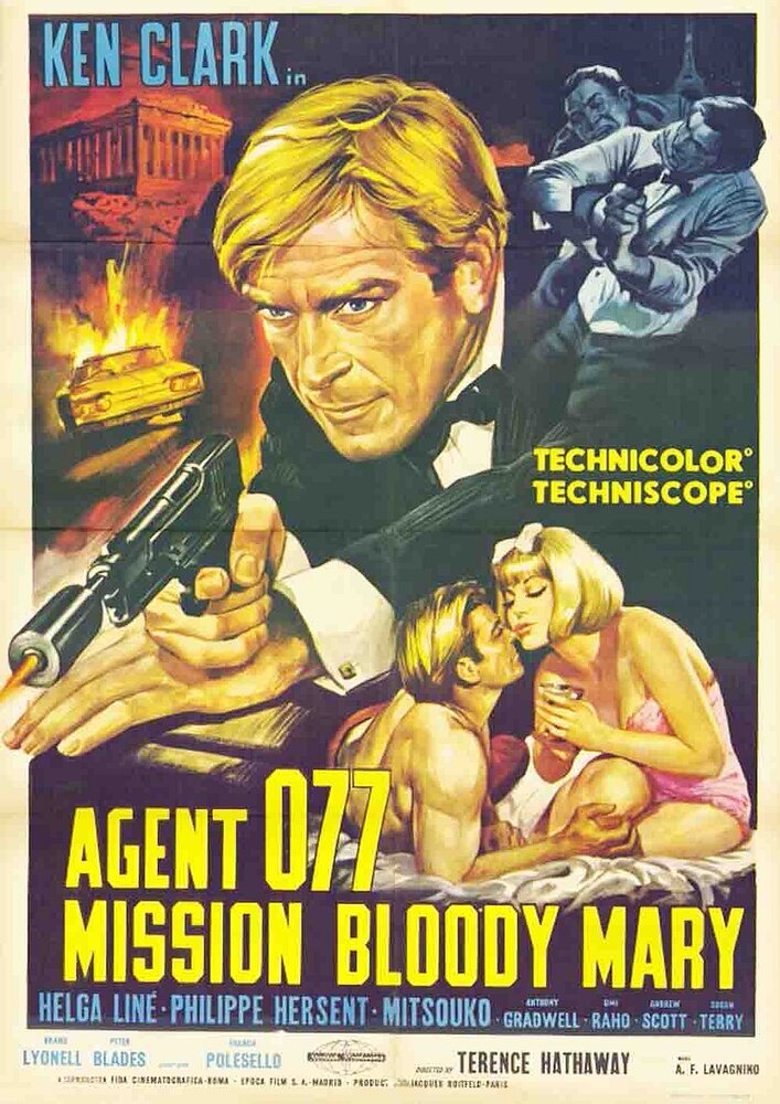 Агент 077: Миссия Кровавая Мэри (1965) постер