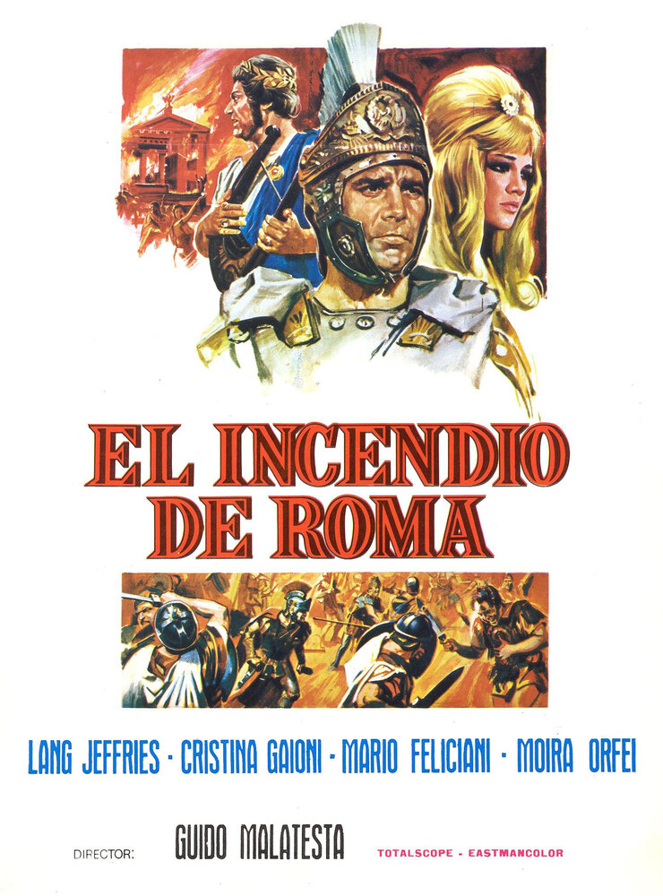 Рим в огне (1965) постер