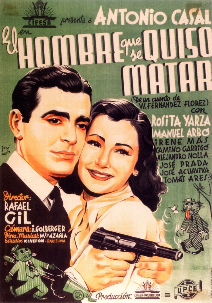 El hombre que se quiso matar (1942) постер