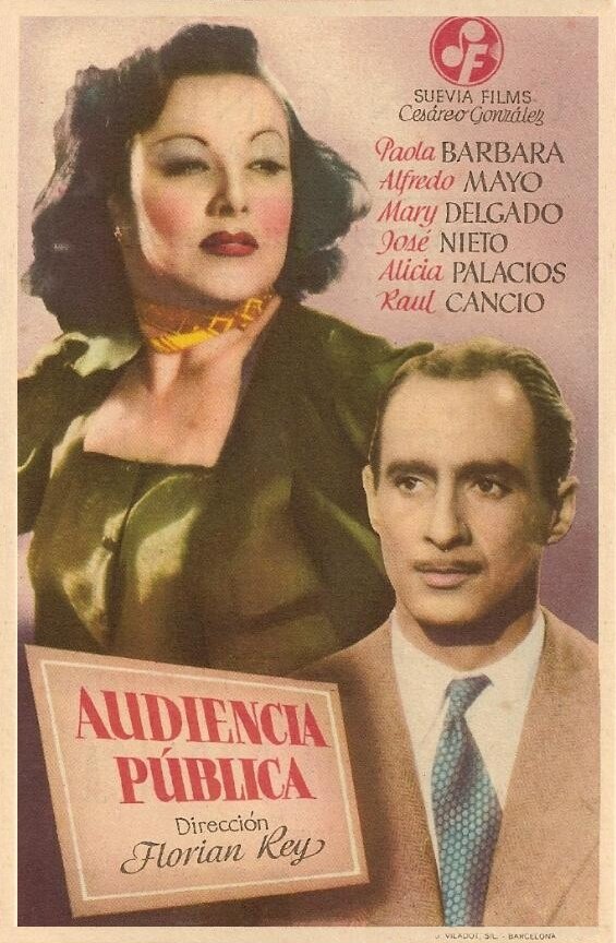 Audiencia pública (1946) постер