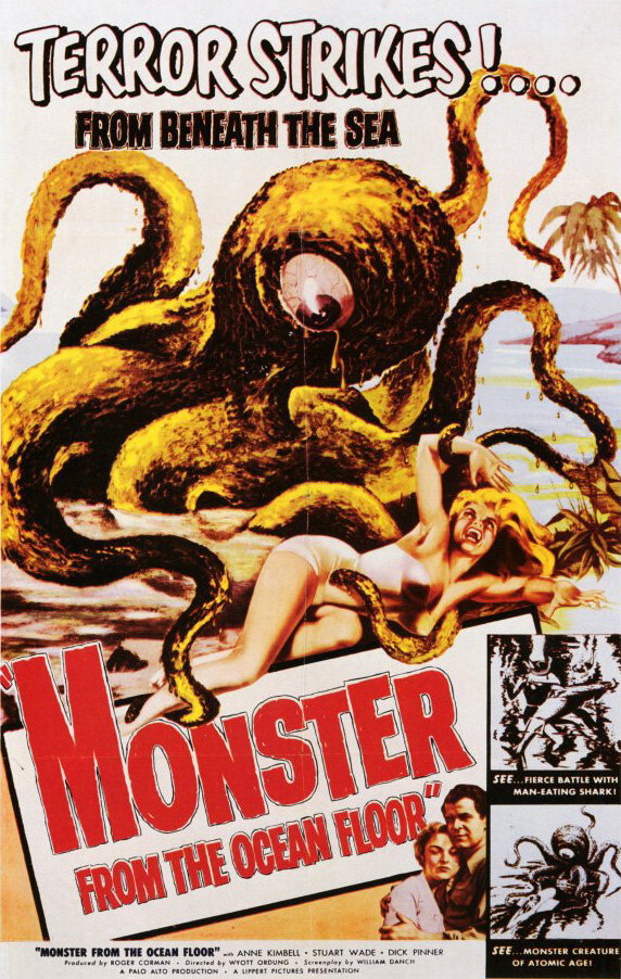 Монстр со дна океана (1954) постер