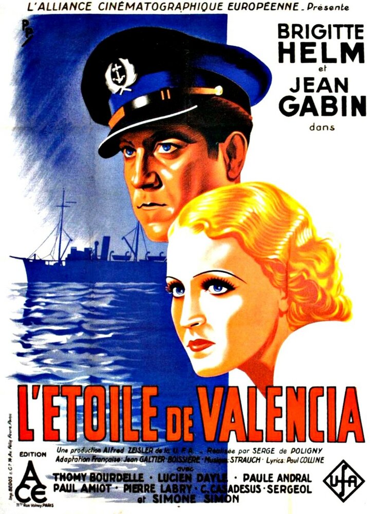 Звезда Валенсии (1933) постер
