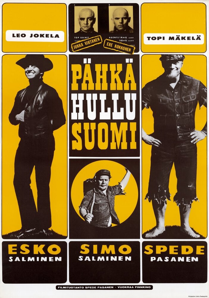 Сумасшедшая Финляндия (1967) постер