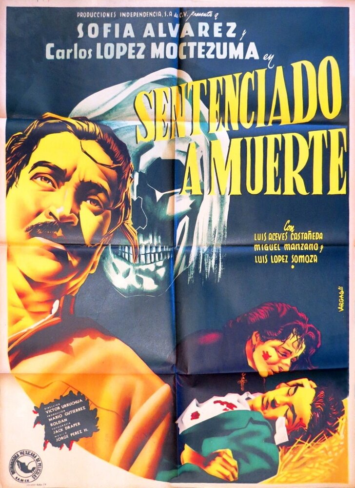 Sentenciado a muerte (1951) постер