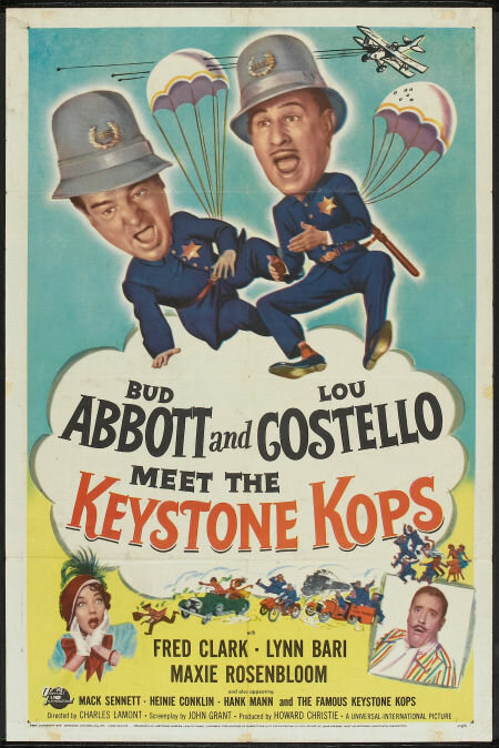 Эбботт и Костелло встречают полицейских из Кистоуна (1955) постер