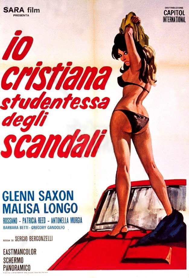 Io cristiana studentessa degli scandali (1971) постер