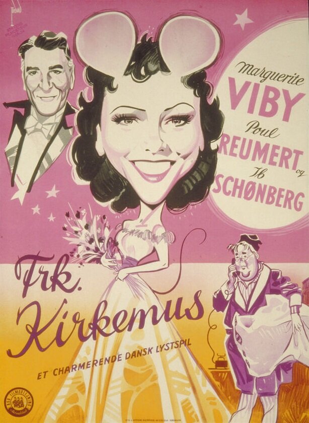 Frk. Kirkemus (1941) постер