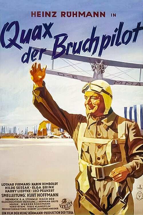 Квакс – незадачливый пилот (1941) постер