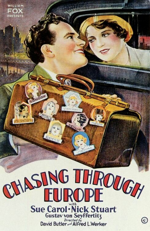 Chasing Through Europe (1929) постер