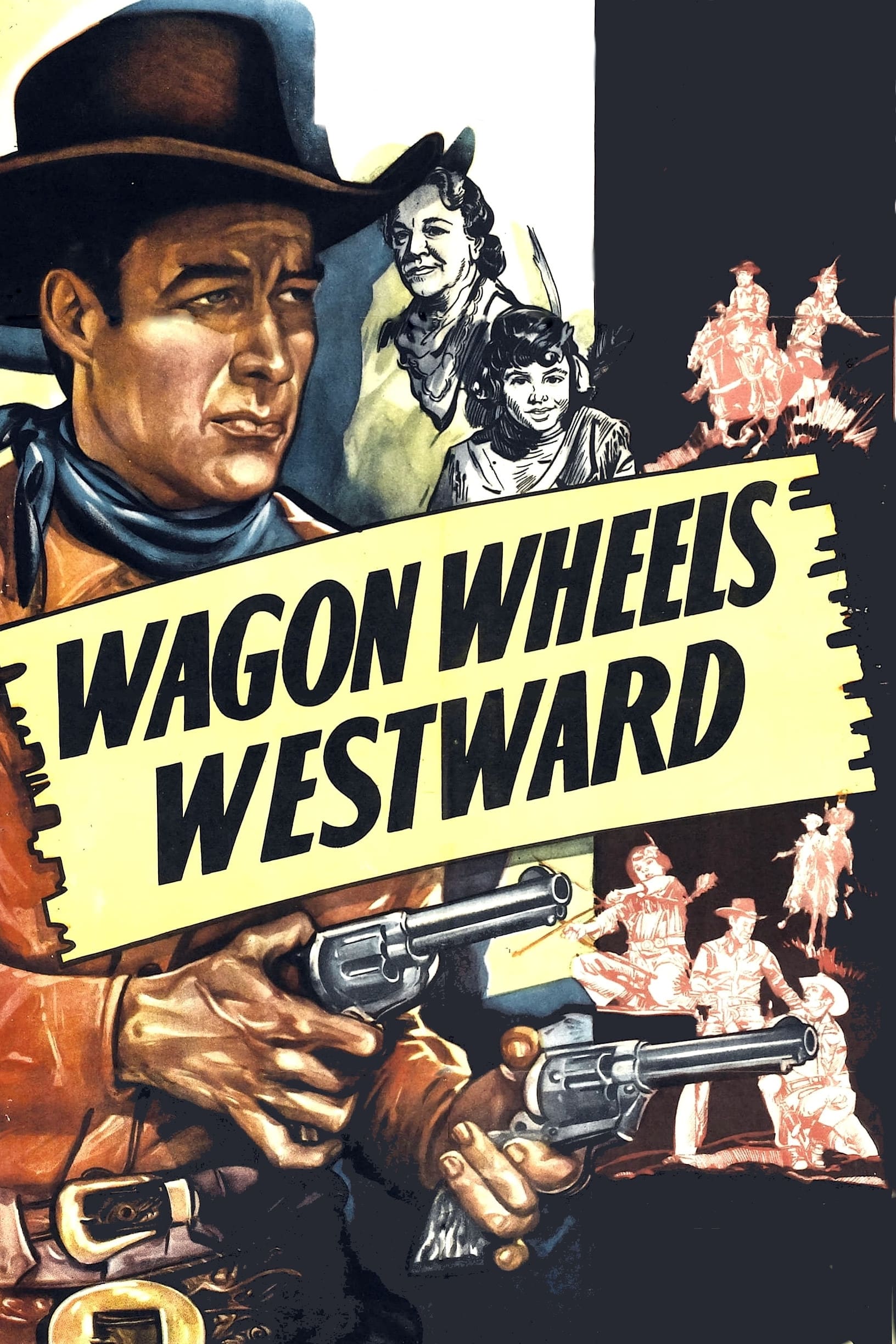 Wagon Wheels Westward (1945) постер