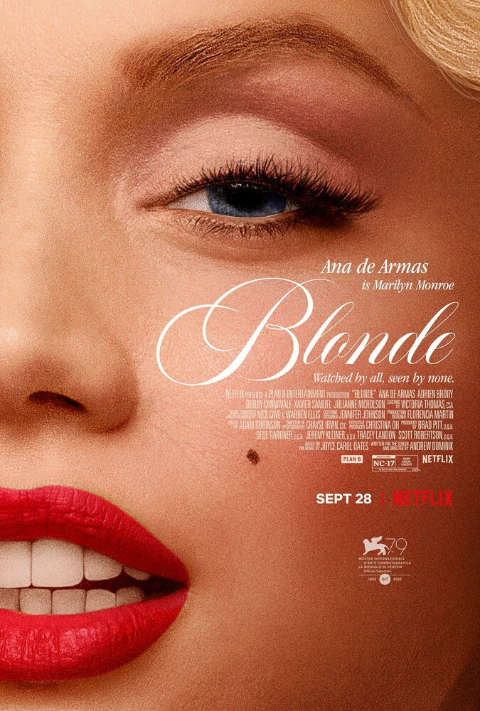 Блондинка (2022) постер