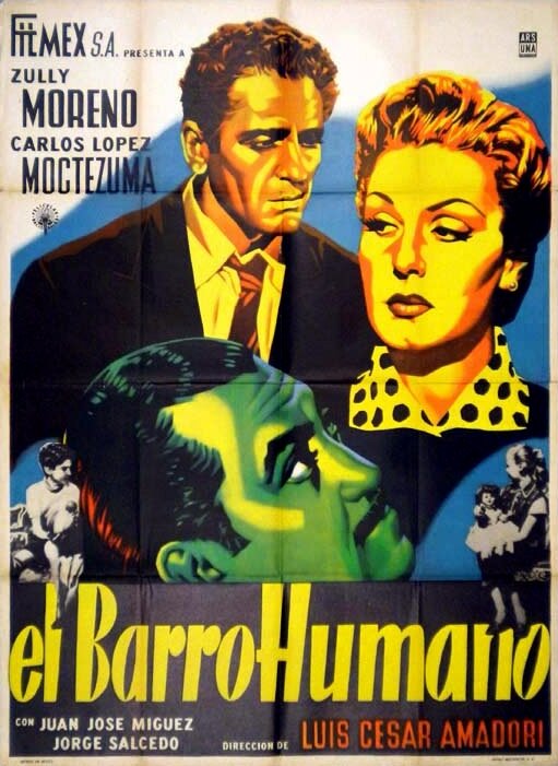 Человеческая глина (1955) постер