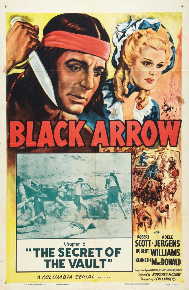 Черная стрела (1944) постер