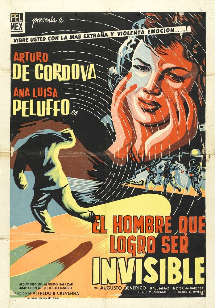 Человек-невидимка (1958) постер