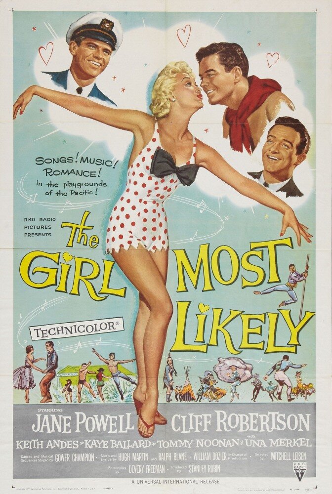 Самая подходящая девушка (1957) постер