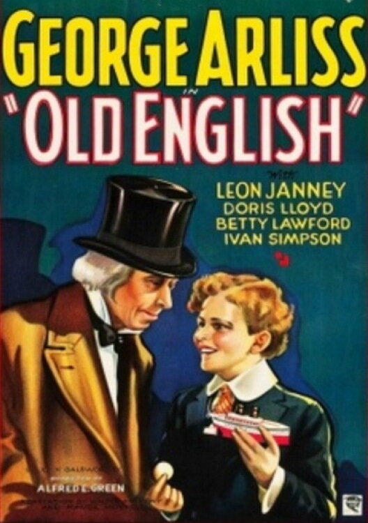 Старый английский (1930) постер